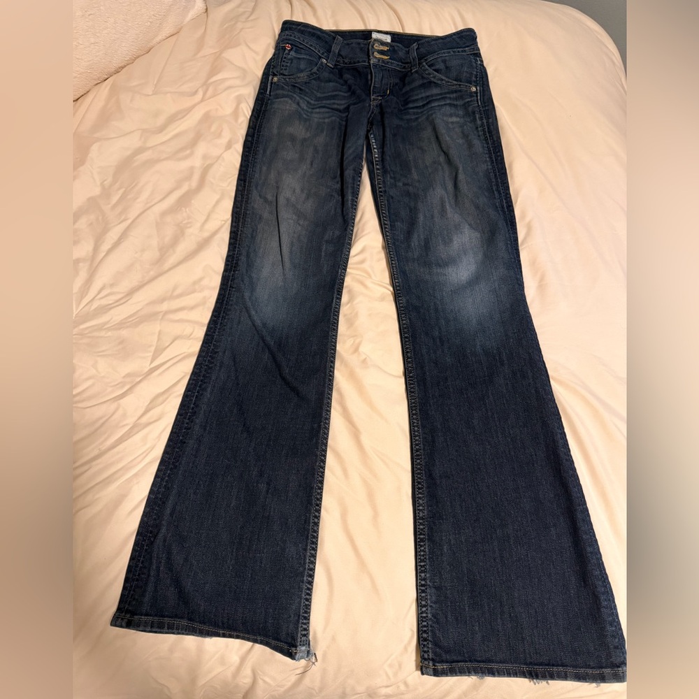Hudson Jeans Signature Midrise Bootcut Dark Blue Women's Jeans